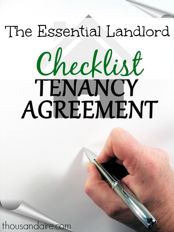 Rights And Responsibilities: The Essential Landlord Checklist ...