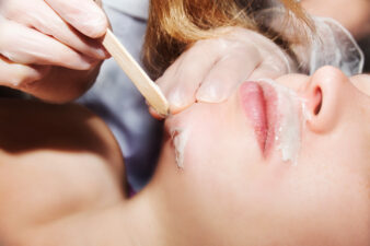 Face waxing