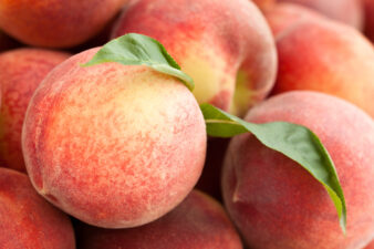 Fresh peaches