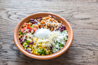 Chicken burrito bowl