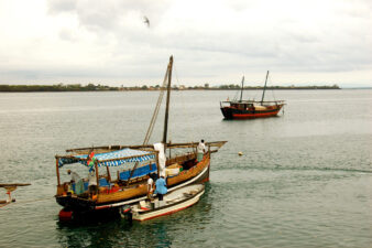 Viking boat in Kenya