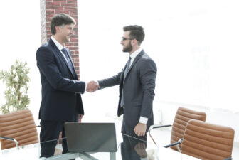 businessmen shaking hands