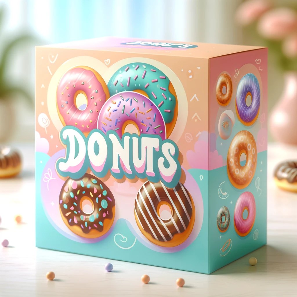 Donuts packaging