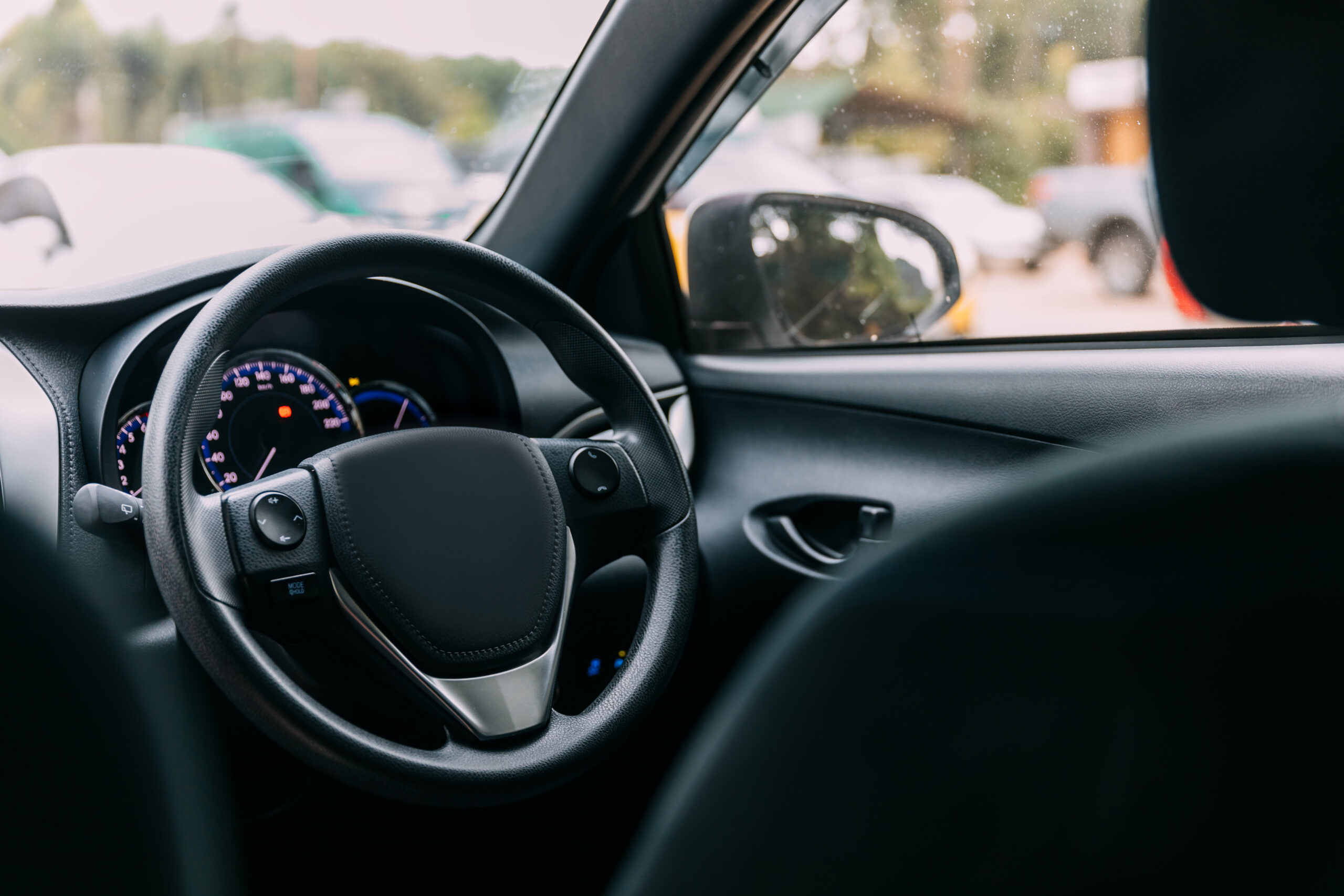 interior of a car