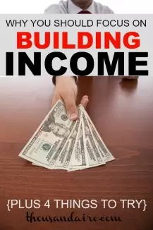 ways to build income, building wealth, tips to build income