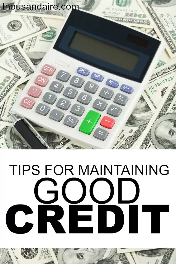 Having good credit is an important part of personal finances. Here are some invaluable tips for maintaining good credit.