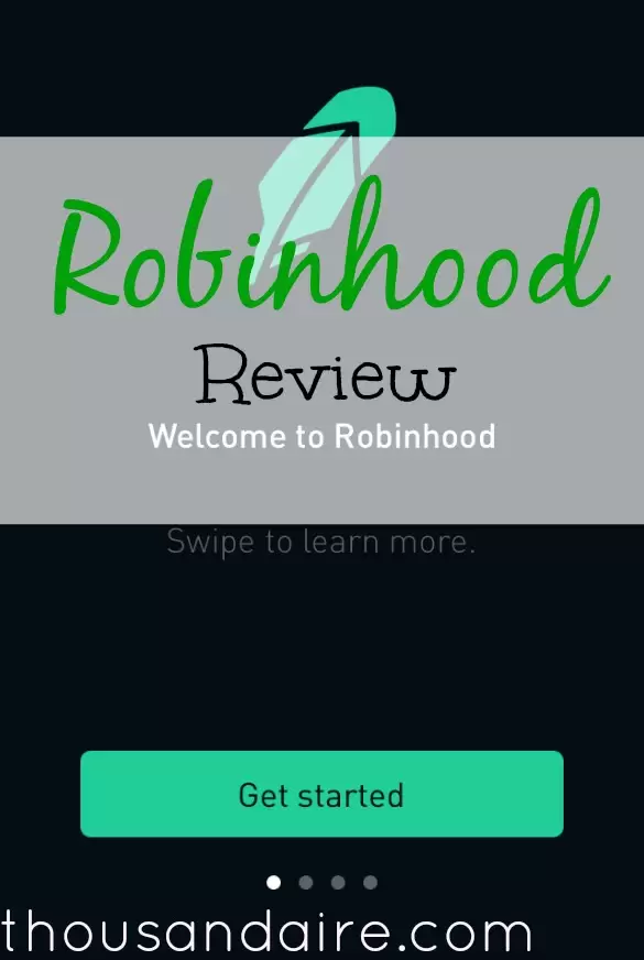 robinhood app, investing app, app review