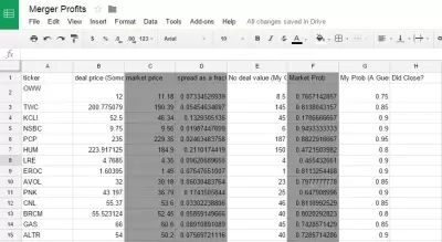 MergerSpreadsheet