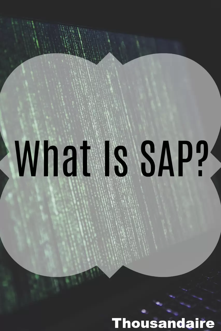 What Is SAP-