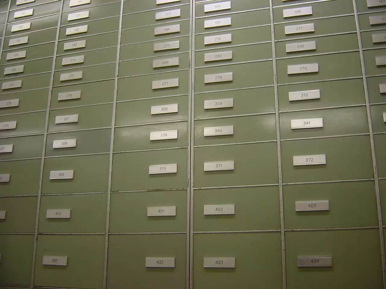 safe deposit box