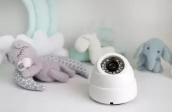 Baby monitor and toys