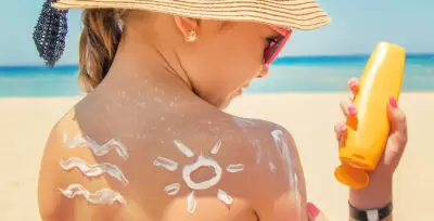 Sunscreen art