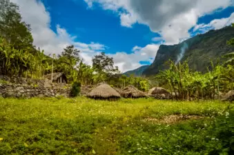 Small houses in Wamena