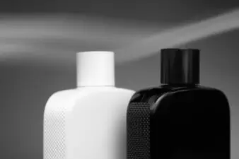 Shampoo and conditioner bottles