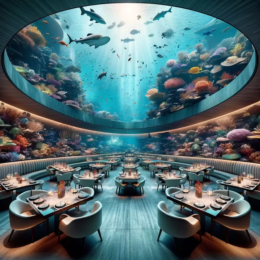 underwater restaurant