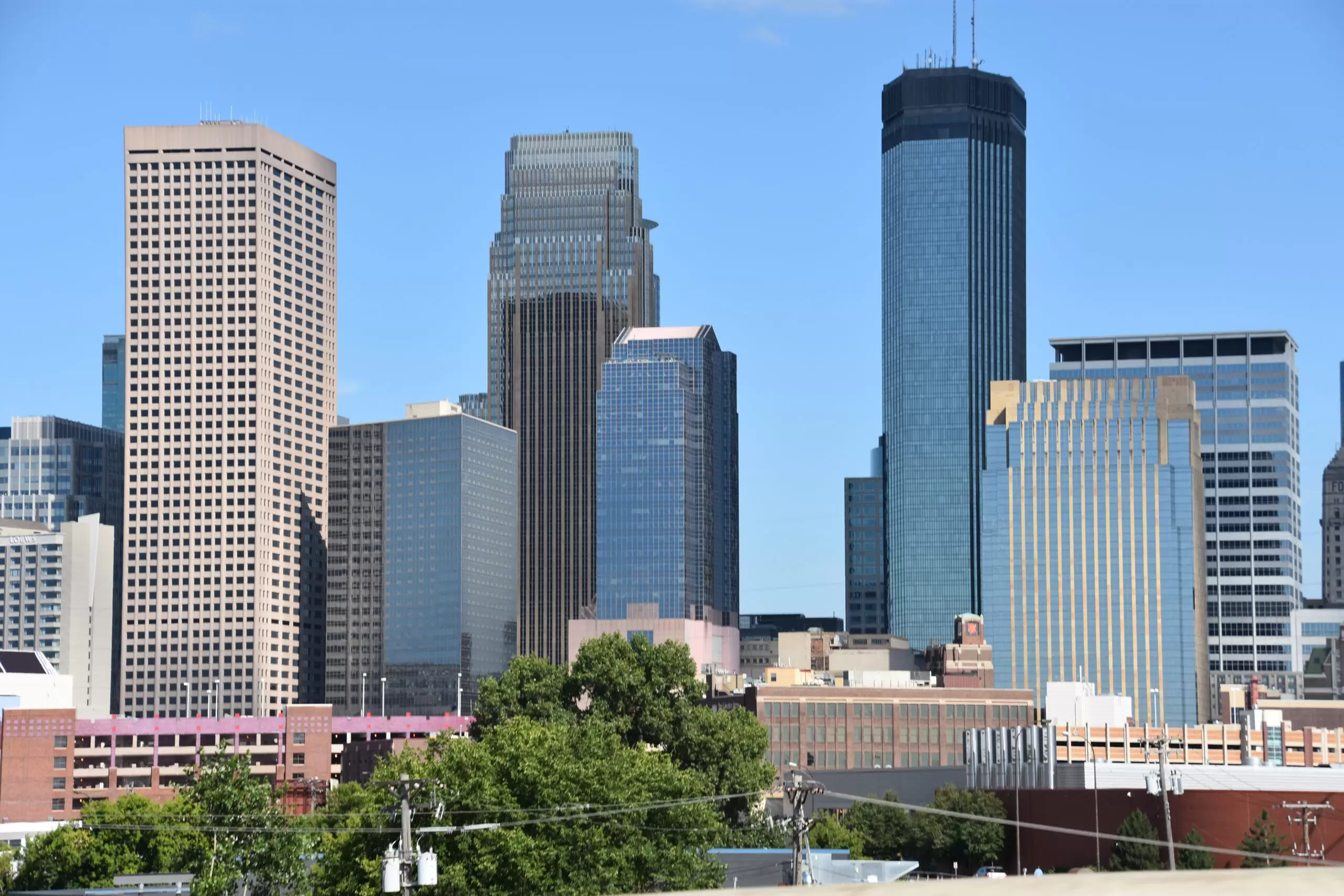 Downtown Minneapolis in Minnesota