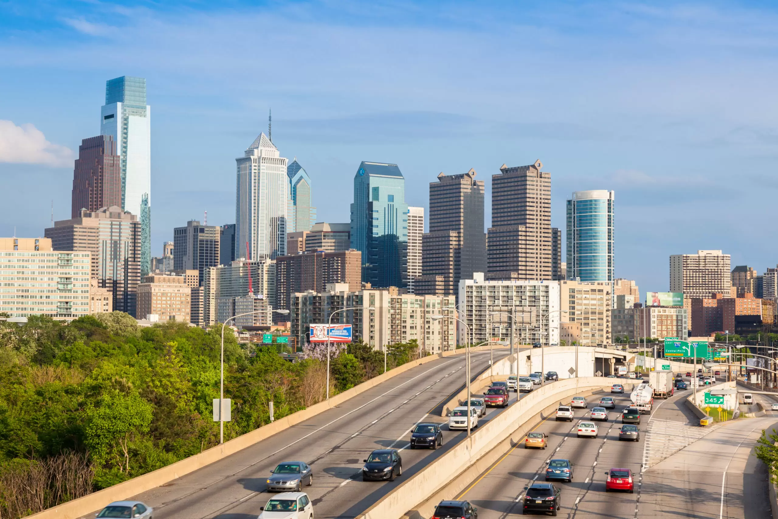 Philadelphia skyline Pennsylvania