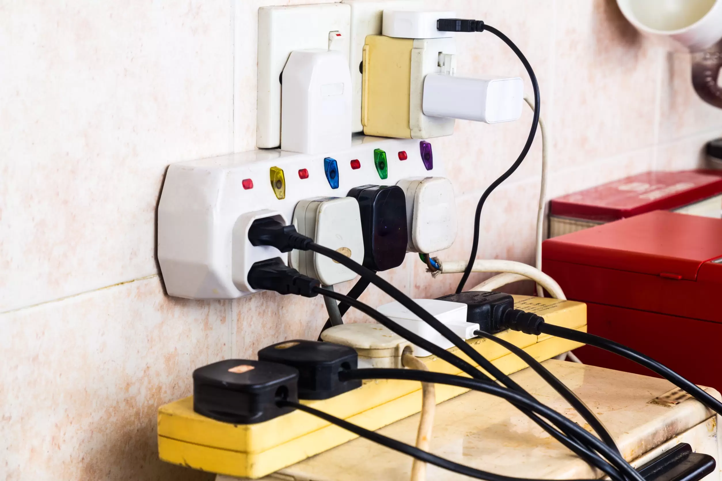 Overloaded Power Strips